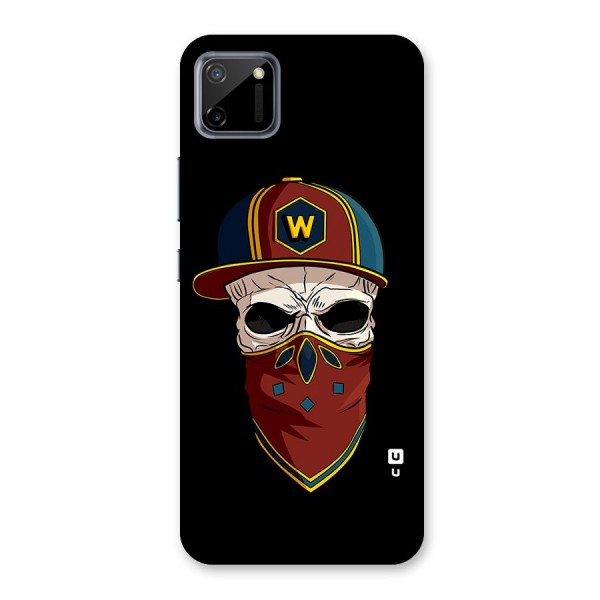 Cool Skull Mask Cap Back Case for Realme C11