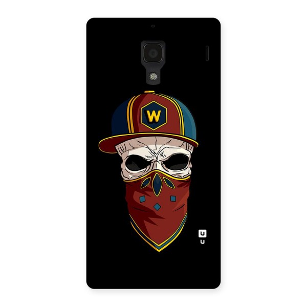 Cool Skull Mask Cap Back Case for Redmi 1S