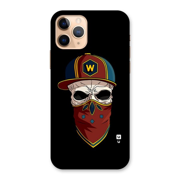 Cool Skull Mask Cap Back Case for iPhone 11 Pro