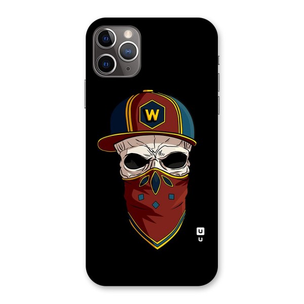 Cool Skull Mask Cap Back Case for iPhone 11 Pro Max