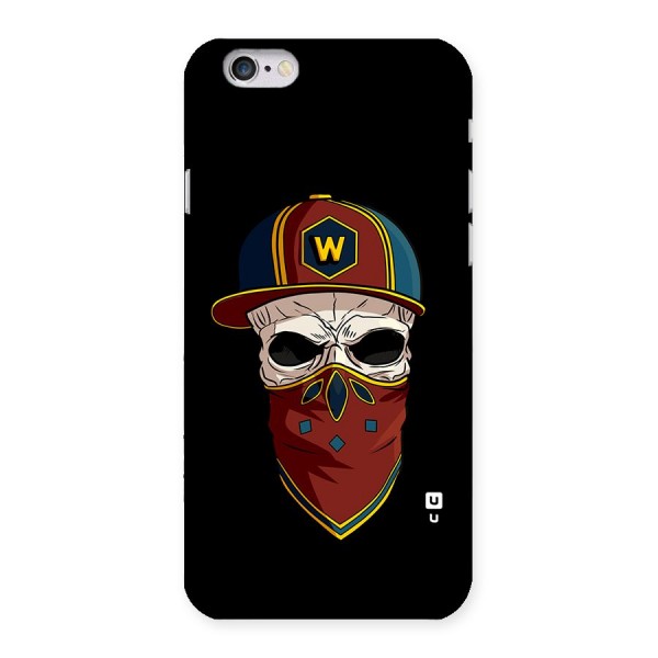 Cool Skull Mask Cap Back Case for iPhone 6 6S