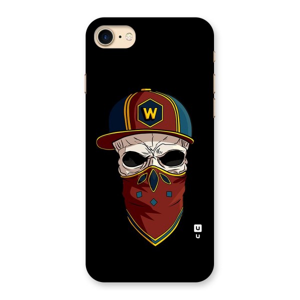 Cool Skull Mask Cap Back Case for iPhone 7