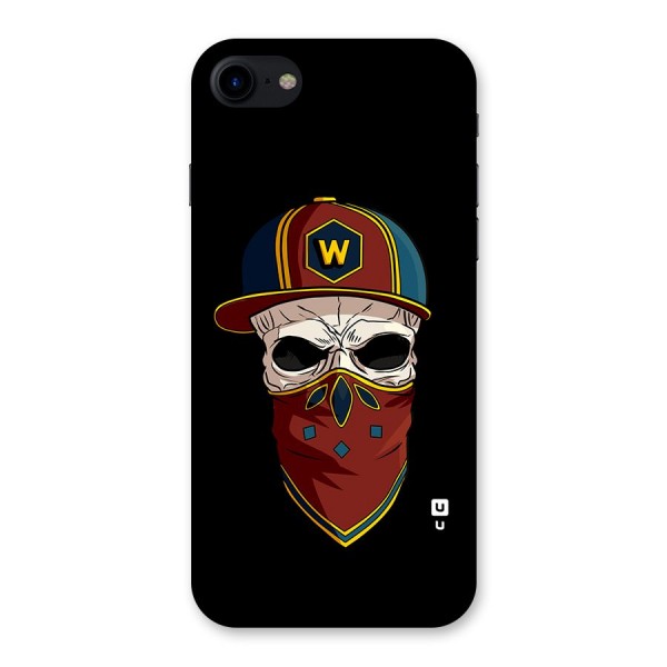 Cool Skull Mask Cap Back Case for iPhone SE 2020