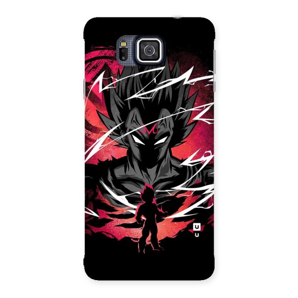 Cool Vegeta Back Case for Galaxy Alpha