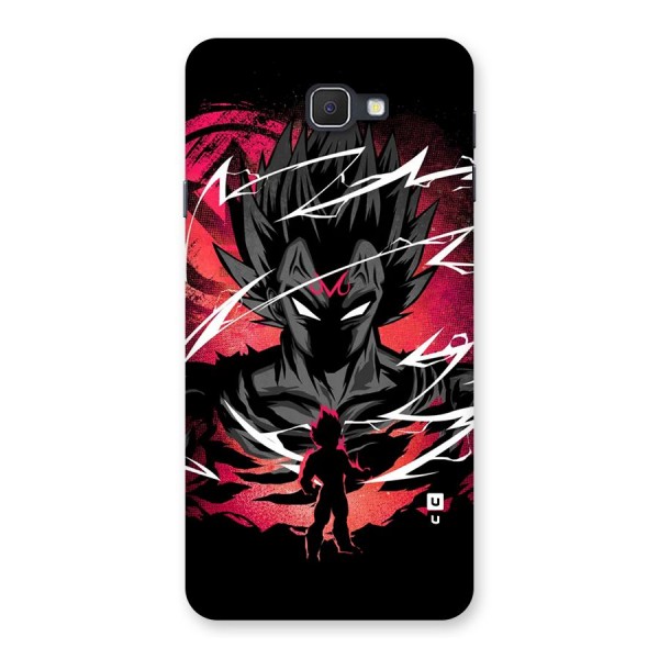 Cool Vegeta Back Case for Galaxy On7 2016