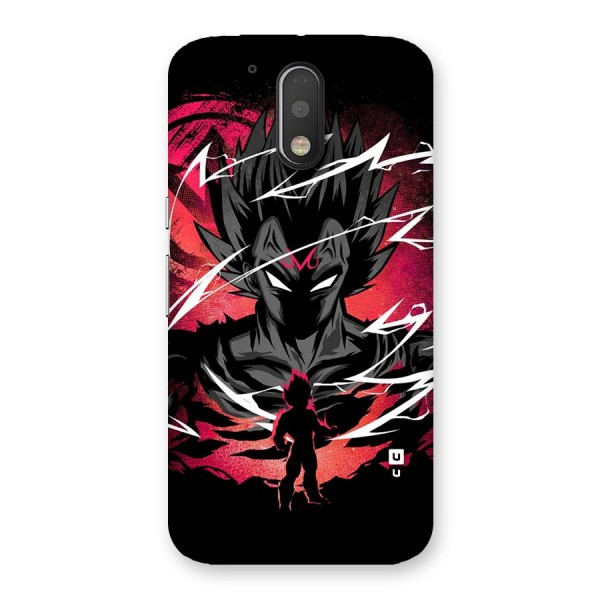 Cool Vegeta Back Case for Moto G4 Plus
