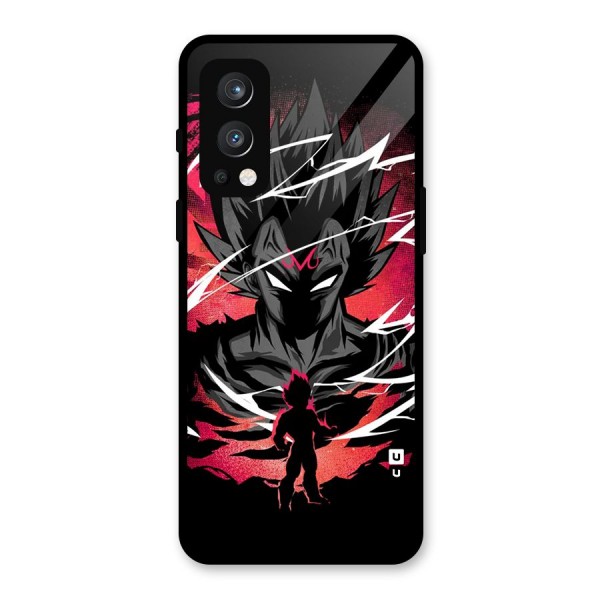 Cool Vegeta Glass Back Case for OnePlus Nord 2 5G