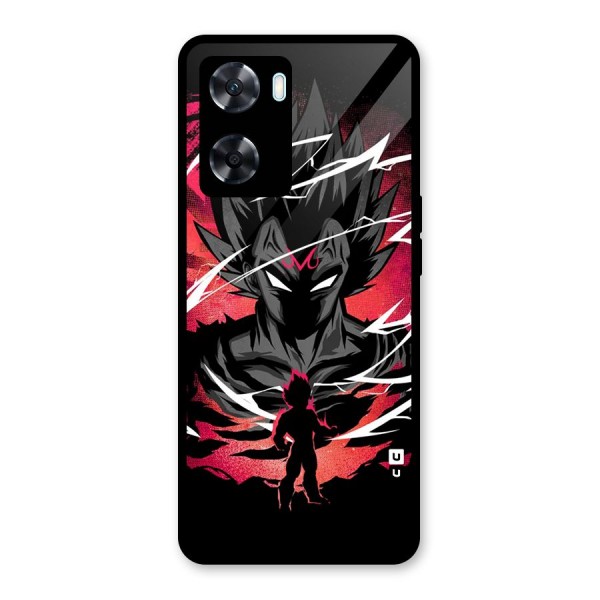Cool Vegeta Glass Back Case for Oppo A77