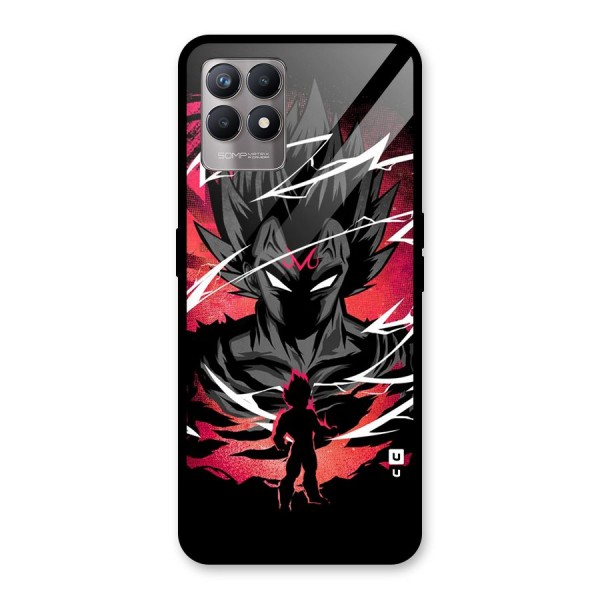 Cool Vegeta Glass Back Case for Realme Narzo 50