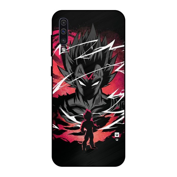 Cool Vegeta Metal Back Case for Galaxy A50