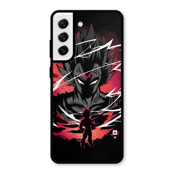 Cool Vegeta Metal Back Case for Galaxy S21 FE 5G