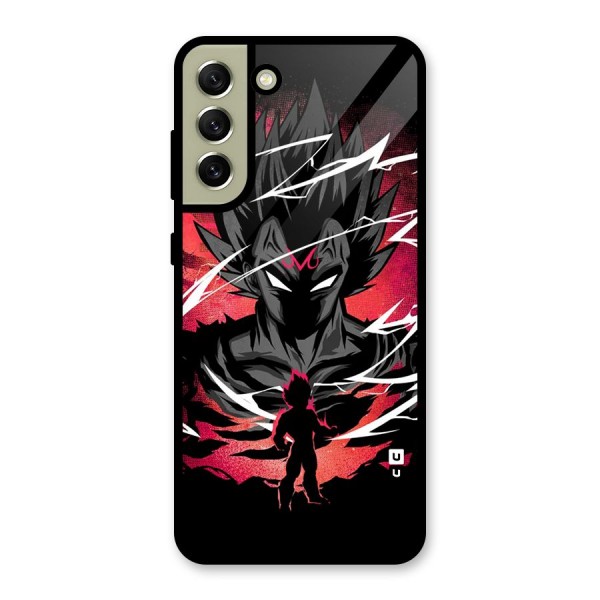 Cool Vegeta Metal Back Case for Galaxy S21 FE 5G (2023)