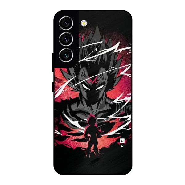 Cool Vegeta Metal Back Case for Galaxy S22 5G