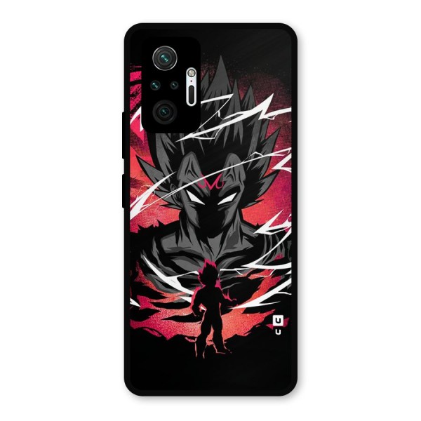 Cool Vegeta Metal Back Case for Redmi Note 10 Pro Max