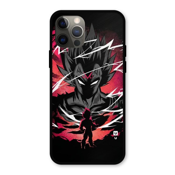 Cool Vegeta Metal Back Case for iPhone 12 Pro