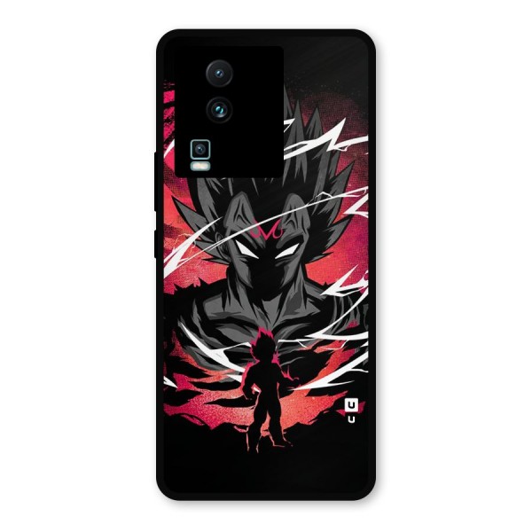 Cool Vegeta Metal Back Case for iQOO Neo 7