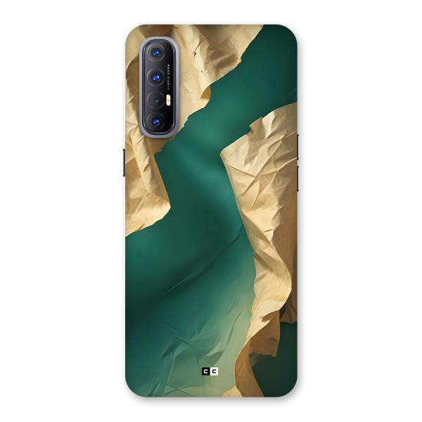 Cool Vintage Paper Back Case for Oppo Reno3 Pro