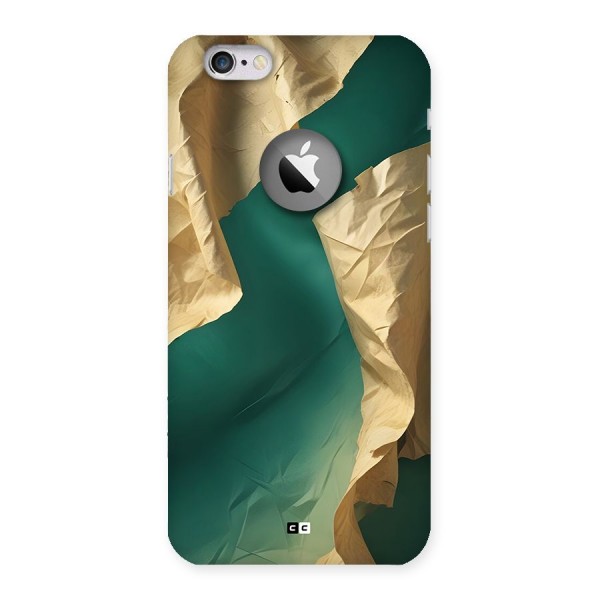 Cool Vintage Paper Back Case for iPhone 6 Logo Cut