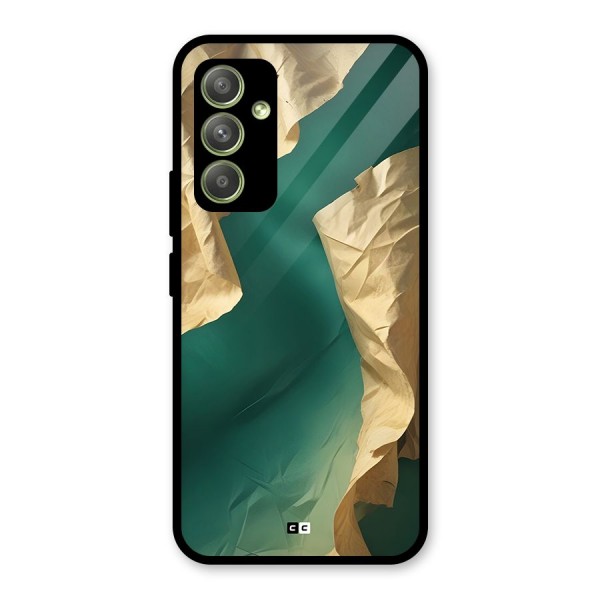 Cool Vintage Paper Glass Back Case for Galaxy A54