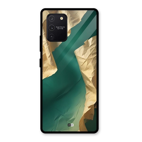 Cool Vintage Paper Glass Back Case for Galaxy S10 Lite