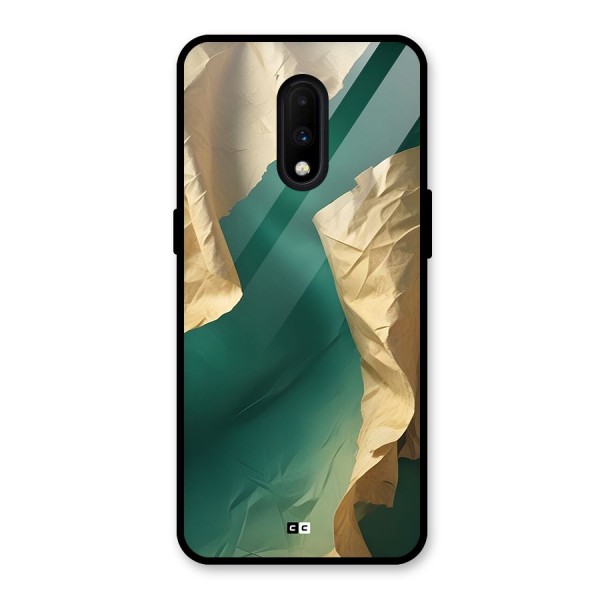 Cool Vintage Paper Glass Back Case for OnePlus 7