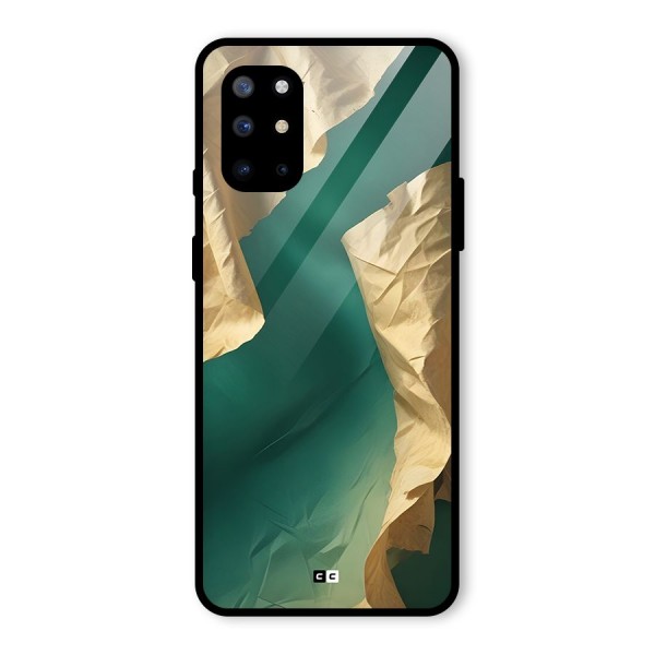 Cool Vintage Paper Glass Back Case for OnePlus 8T