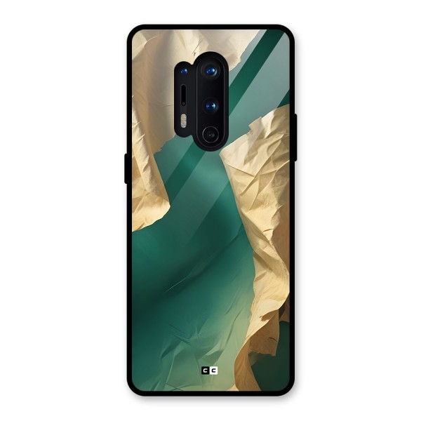 Cool Vintage Paper Glass Back Case for OnePlus 8 Pro