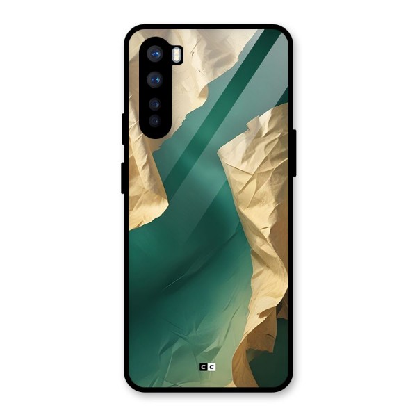 Cool Vintage Paper Glass Back Case for OnePlus Nord