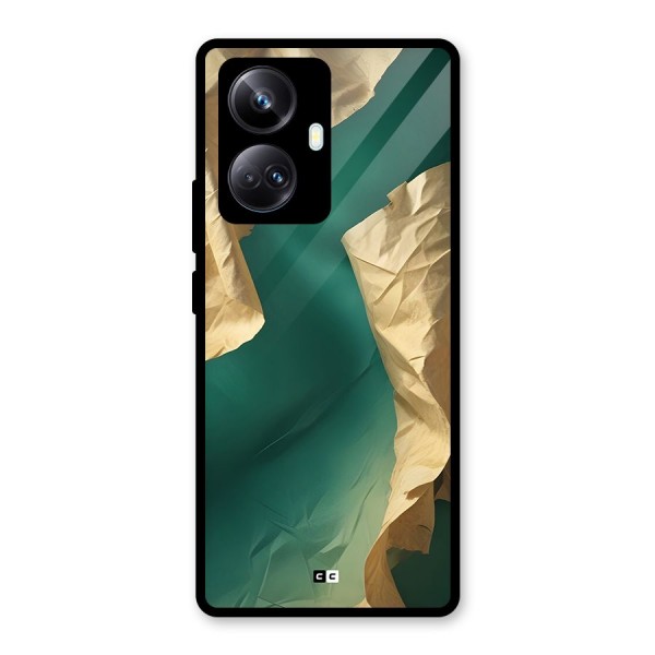 Cool Vintage Paper Glass Back Case for Realme 10 Pro Plus