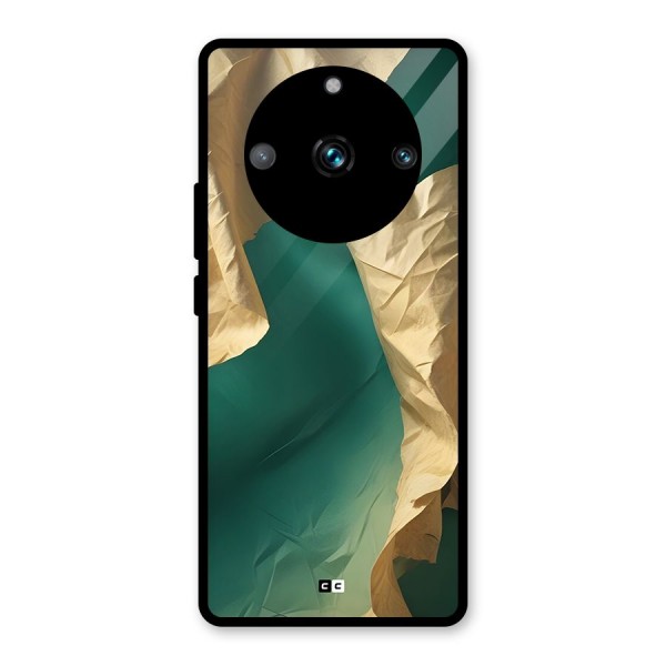 Cool Vintage Paper Glass Back Case for Realme 11 Pro