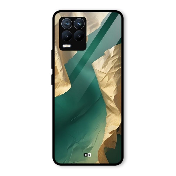 Cool Vintage Paper Glass Back Case for Realme 8 Pro