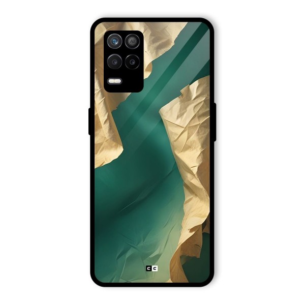 Cool Vintage Paper Glass Back Case for Realme 9 5G