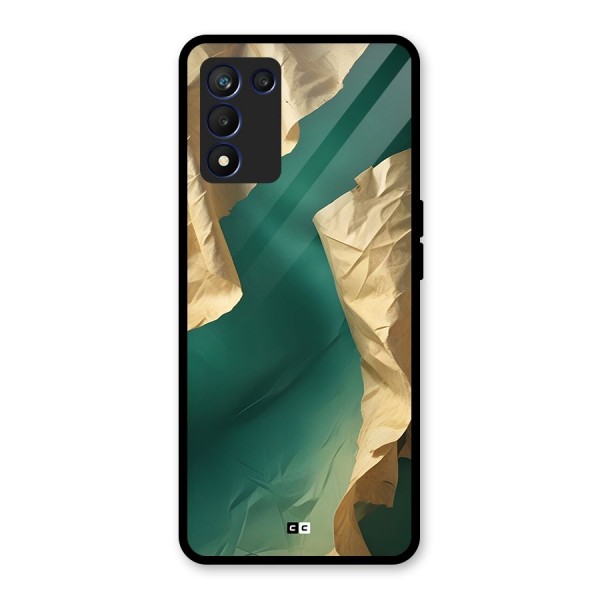 Cool Vintage Paper Glass Back Case for Realme 9 5G Speed