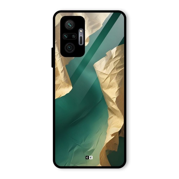 Cool Vintage Paper Glass Back Case for Redmi Note 10 Pro Max