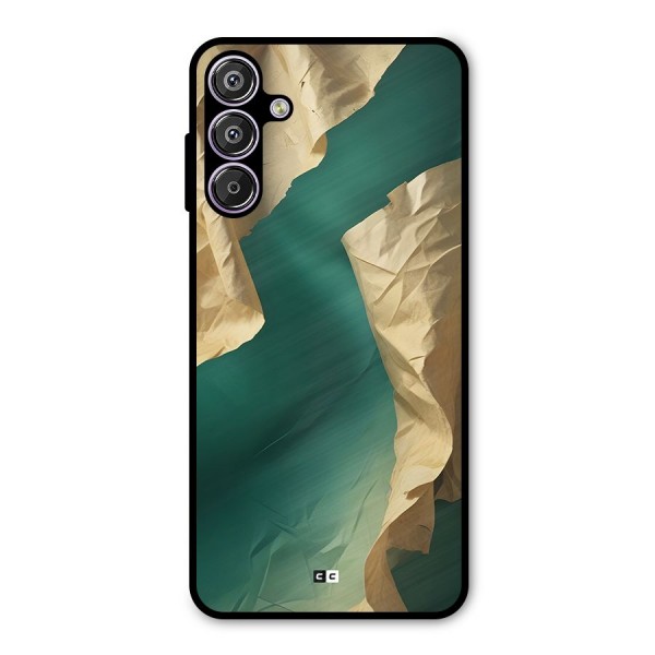 Cool Vintage Paper Metal Back Case for Galaxy F15