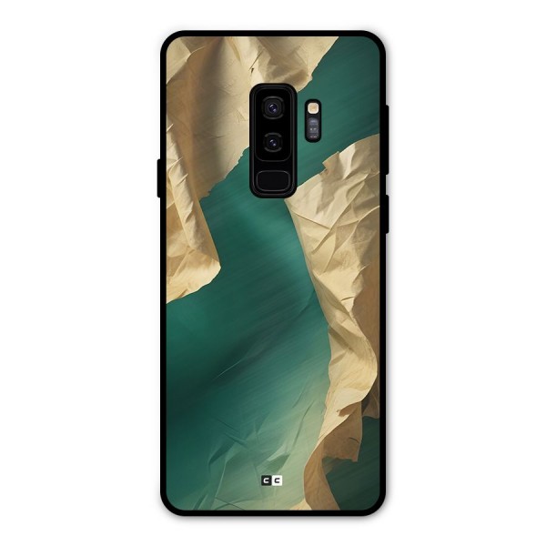 Cool Vintage Paper Metal Back Case for Galaxy S9 Plus