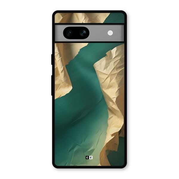 Cool Vintage Paper Metal Back Case for Google Pixel 7a