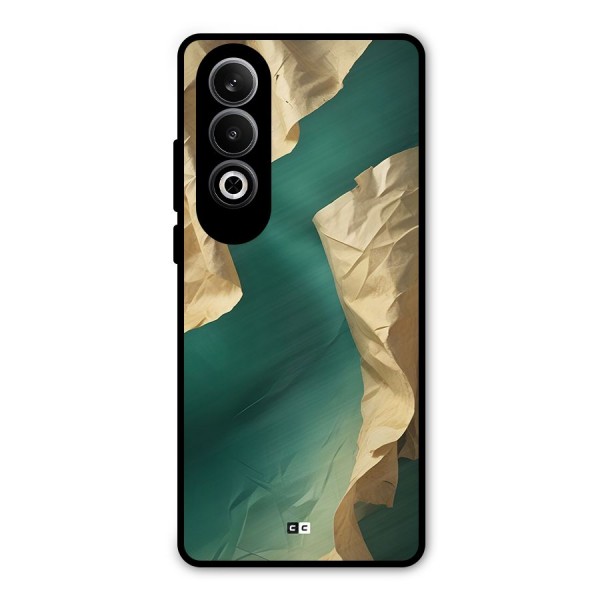 Cool Vintage Paper Metal Back Case for OnePlus Nord CE4