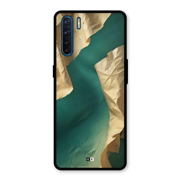 Cool Vintage Paper Metal Back Case for Oppo F15