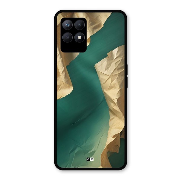 Cool Vintage Paper Metal Back Case for Realme 8i