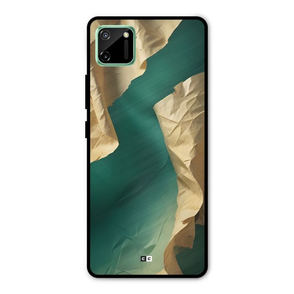 Cool Vintage Paper Metal Back Case for Realme C11