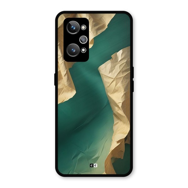 Cool Vintage Paper Metal Back Case for Realme GT 2