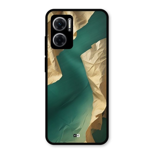 Cool Vintage Paper Metal Back Case for Redmi 11 Prime 5G