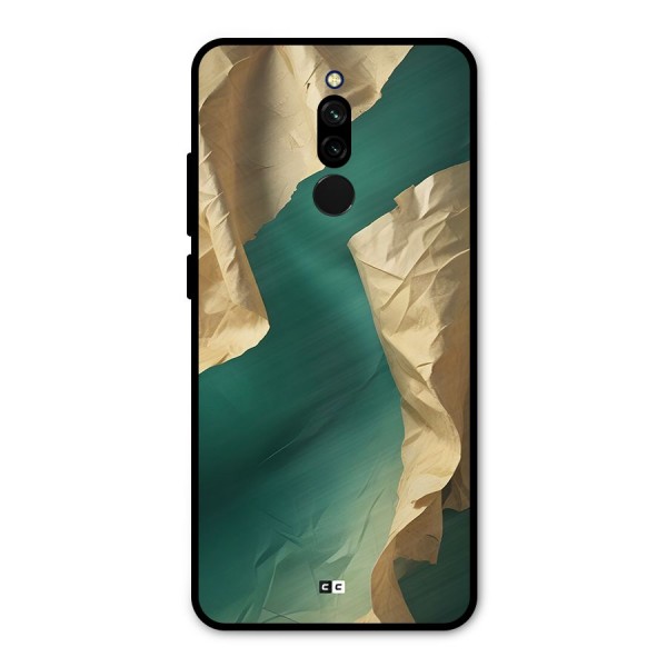 Cool Vintage Paper Metal Back Case for Redmi 8