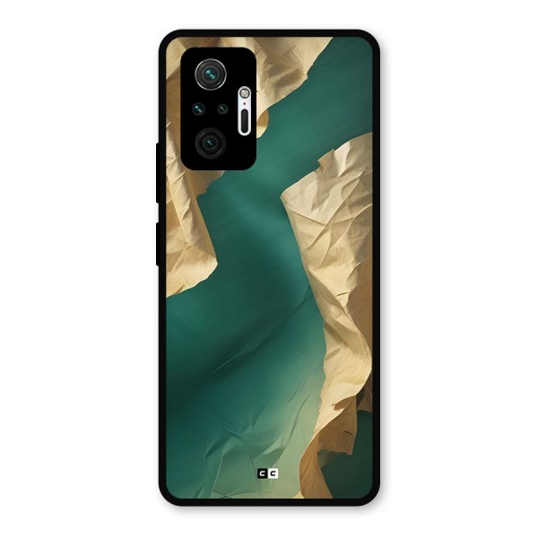Cool Vintage Paper Metal Back Case for Redmi Note 10 Pro