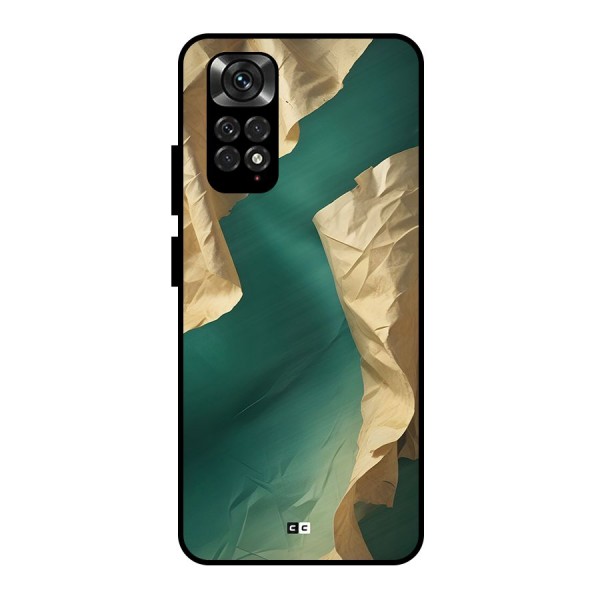 Cool Vintage Paper Metal Back Case for Redmi Note 11 Pro