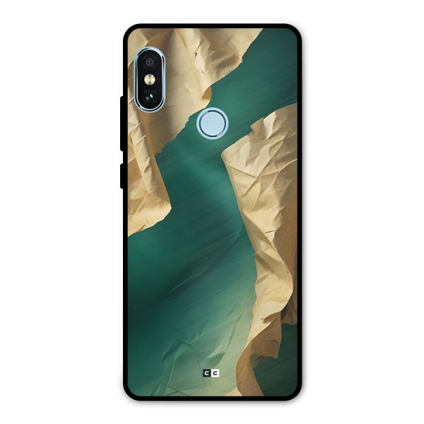 Cool Vintage Paper Metal Back Case for Redmi Note 5 Pro