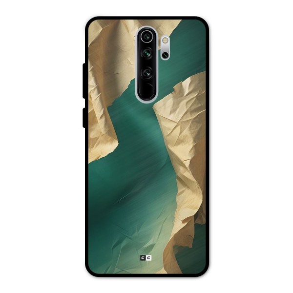 Cool Vintage Paper Metal Back Case for Redmi Note 8 Pro