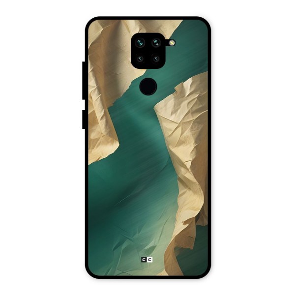Cool Vintage Paper Metal Back Case for Redmi Note 9