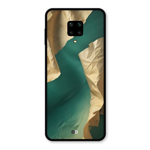 Cool Vintage Paper Metal Back Case for Redmi Note 9 Pro Max